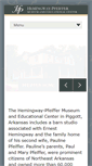 Mobile Screenshot of hemingway.astate.edu