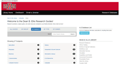 Desktop Screenshot of libguides.astate.edu