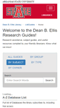 Mobile Screenshot of libguides.astate.edu